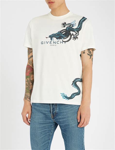 givenchy t shirt dragon mens